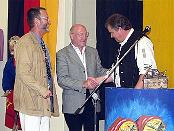 Ehrenmedallie an Gerhard Maas und Gerhard Weissenböck